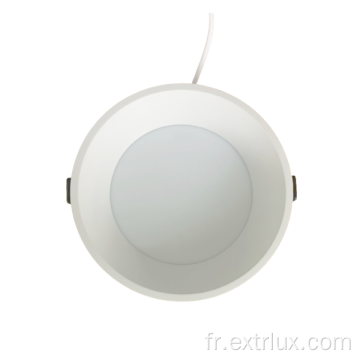 LED Rensed Round Aluminium Anti-Glare Downlight 18W